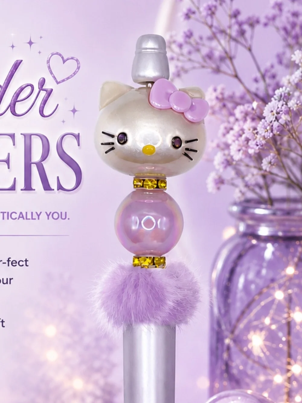 Lavender Whiskers Pens